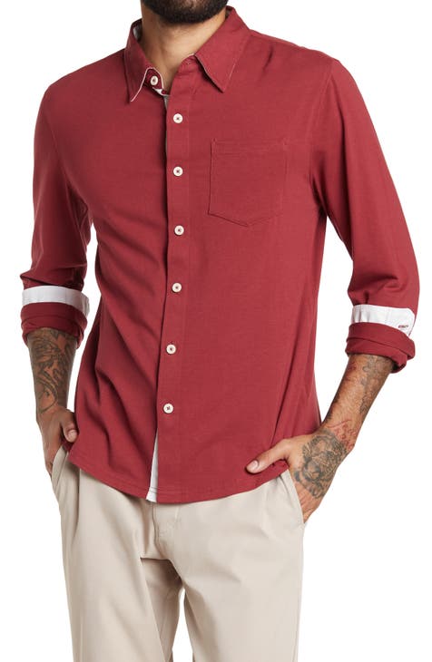 Men's Burgundy Shirts | Nordstrom