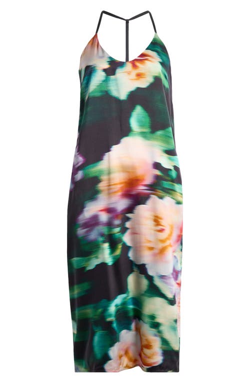 Lunya Washable Silk Nightgown In Aurora Garden