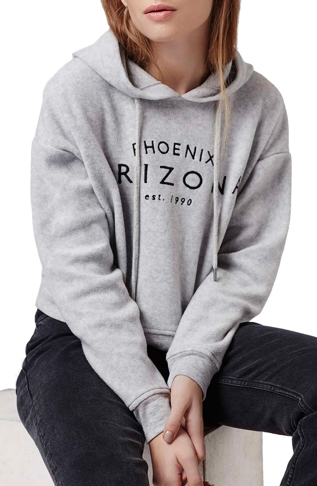 arizona fleece hoodie