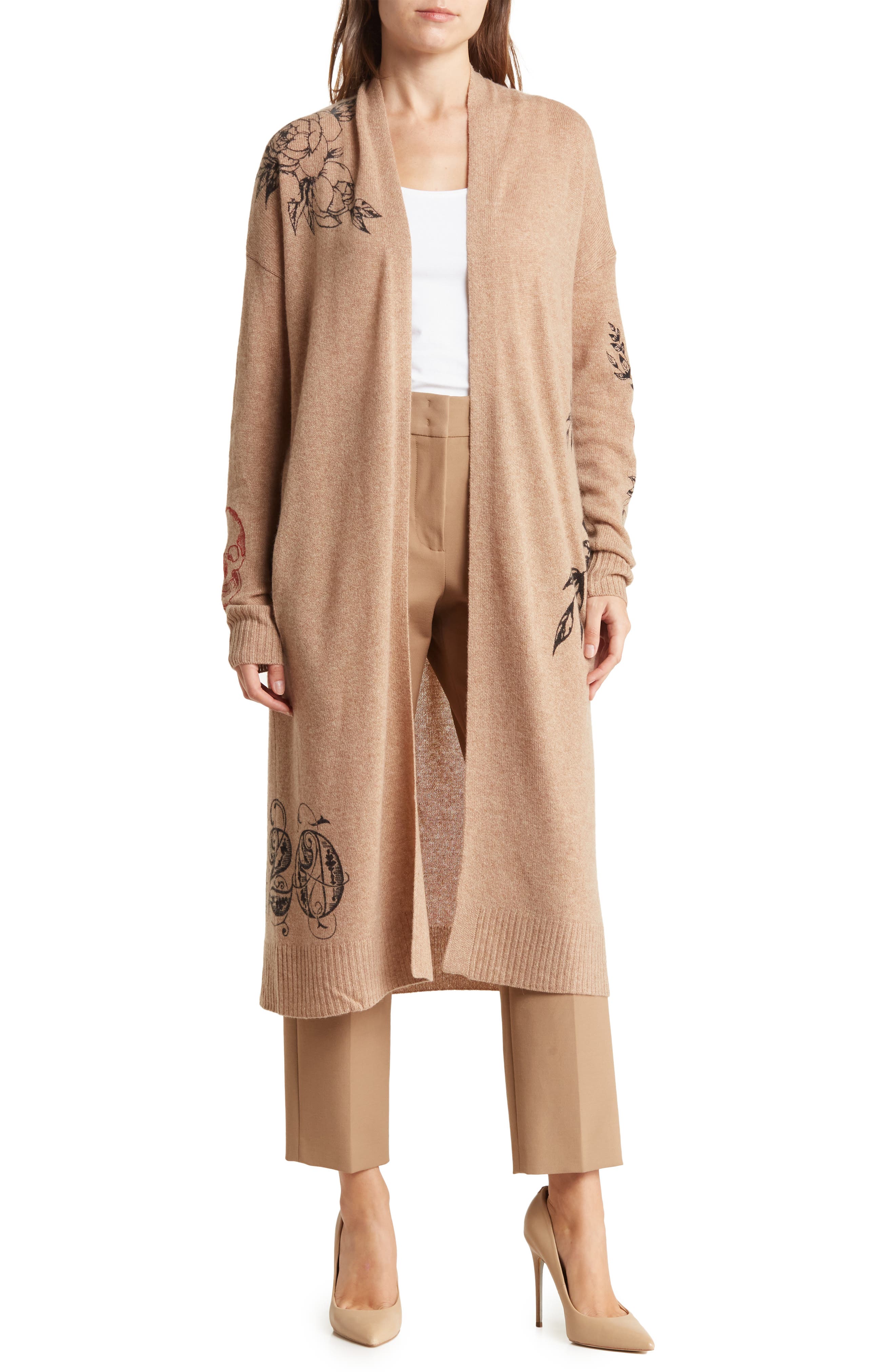 SKULL CASHMERE Evie Cashmere Cardigan 