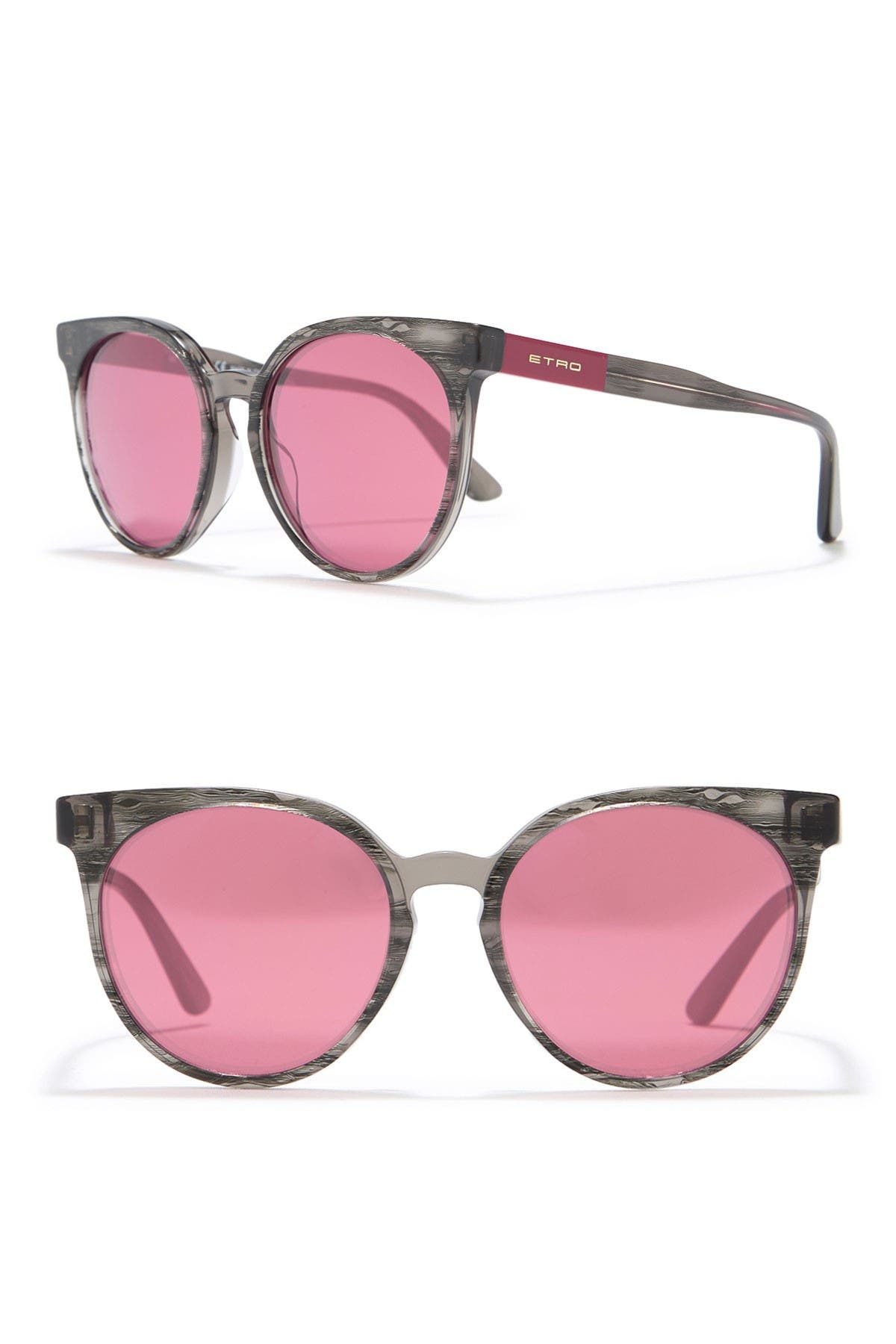 Etro 53mm Round Sunglasses Nordstrom Rack
