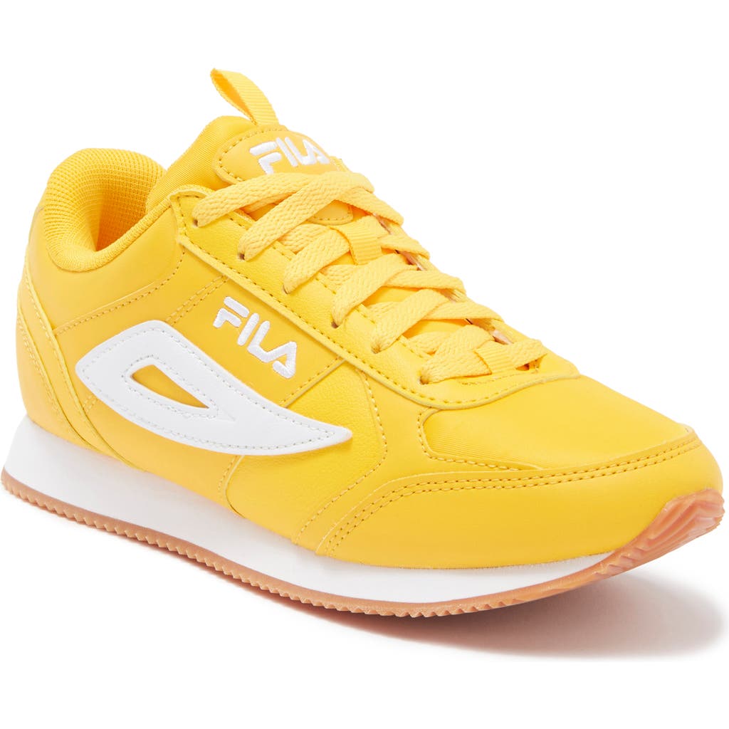 Fila Zellini Gum Sneaker In Yellow