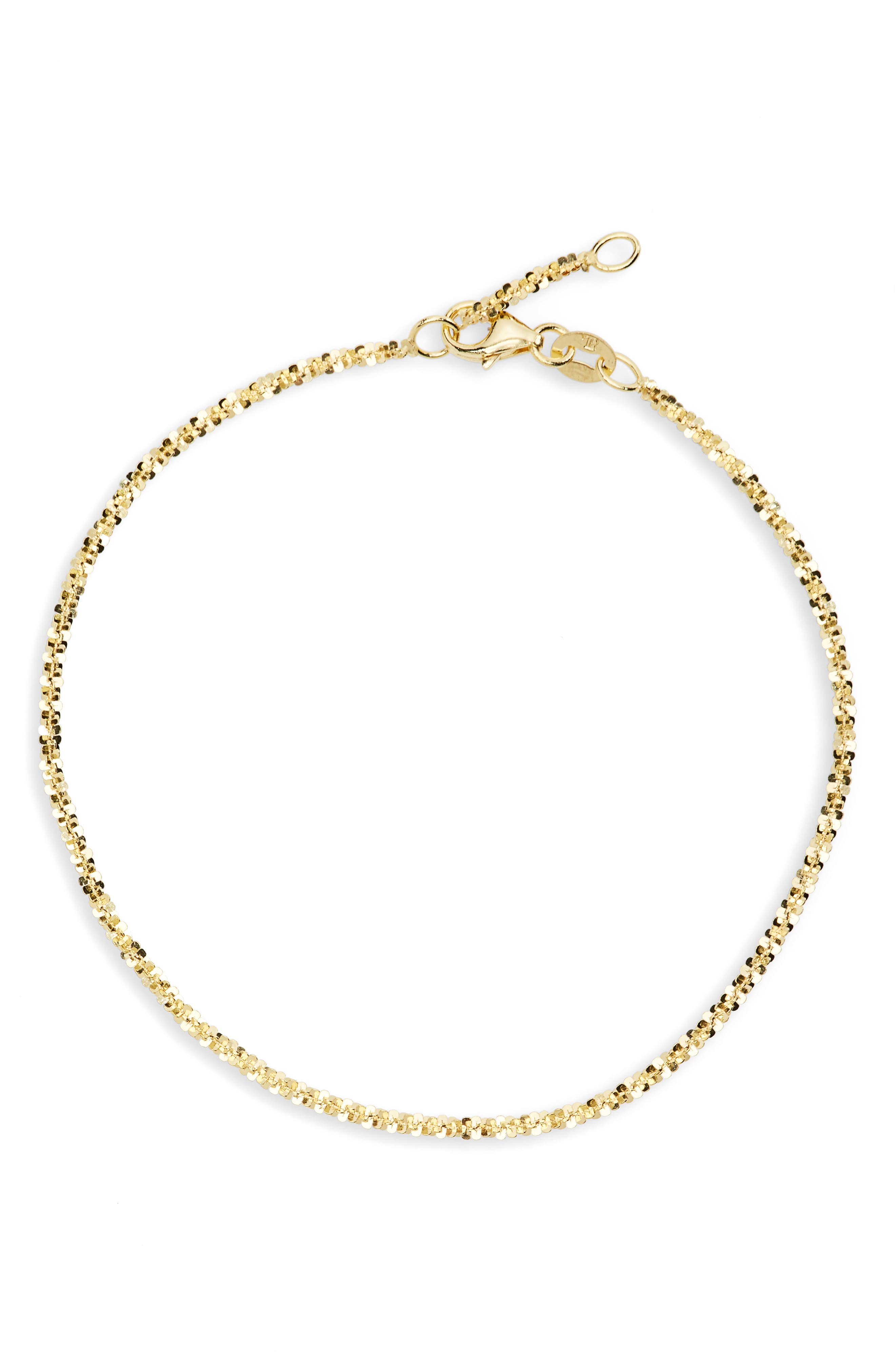 Women's 14k Gold Bracelets