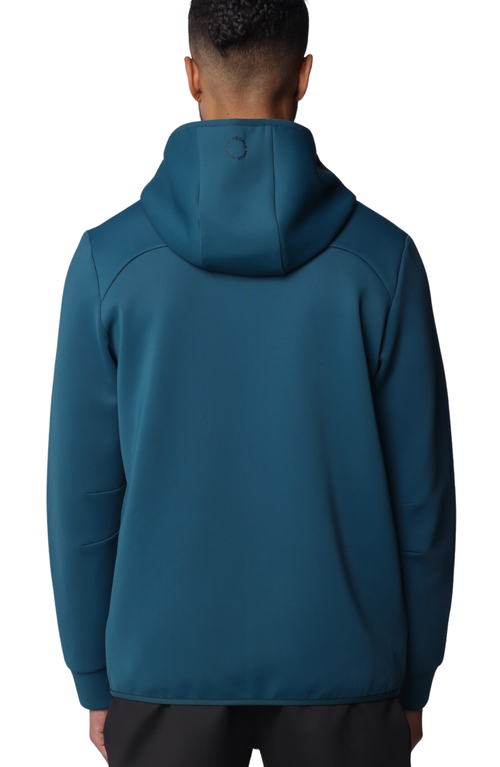 Reflo Tarim Recycled Performance Hoodie In Warm Green