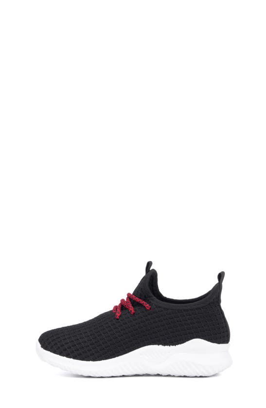 Shop X-ray Xray Kids' Thurston Knit Sneaker In Black