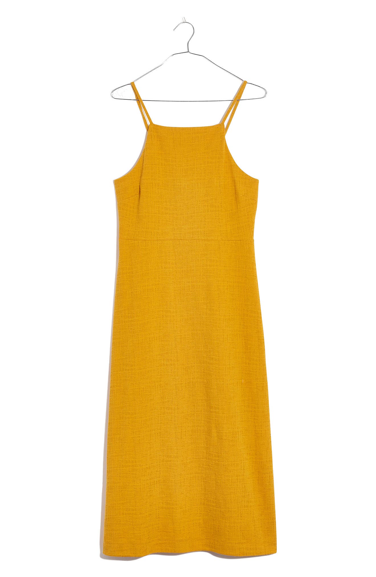 madewell apron slip dress