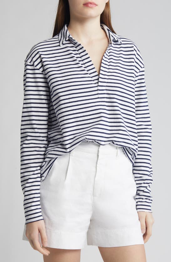 Frank & Eileen Patrick Popover Henley In White And British Royal Navy