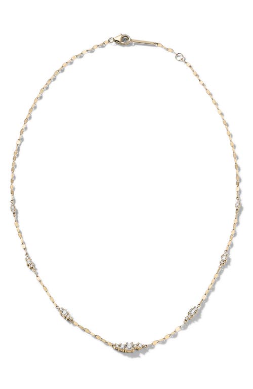 Lana Crystal Station Ombré Necklace in Yellow