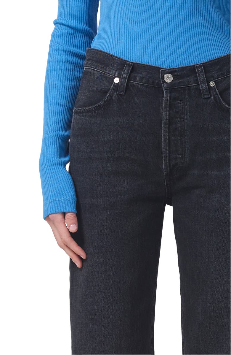 Citizens of Humanity Annina High Waist Wide Leg Organic Cotton Jeans