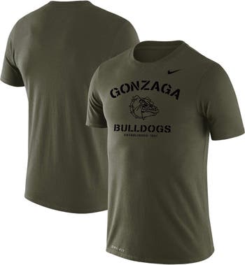 Lids Gonzaga Bulldogs Nike Arch Over Logo Performance T-Shirt
