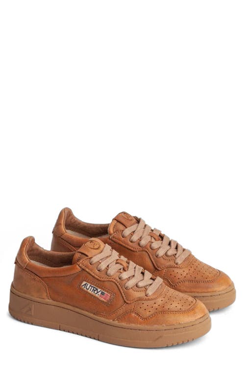 AUTRY Medalist Low Sneaker Solid Goat Tobacco at Nordstrom,