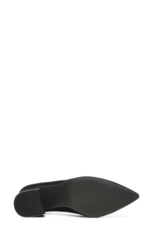 Nydj Solimar Block Heel Pointed Toe Pump In Black