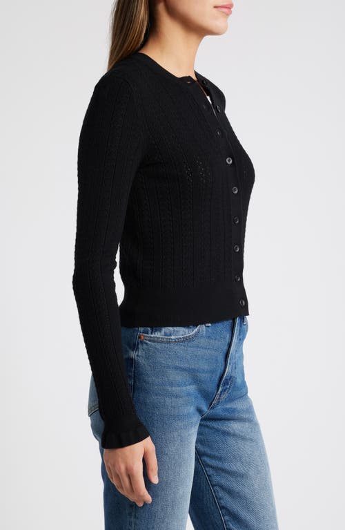 MADEWELL MADEWELL THE SIGNATURE OPEN KNIT CARDIGAN 