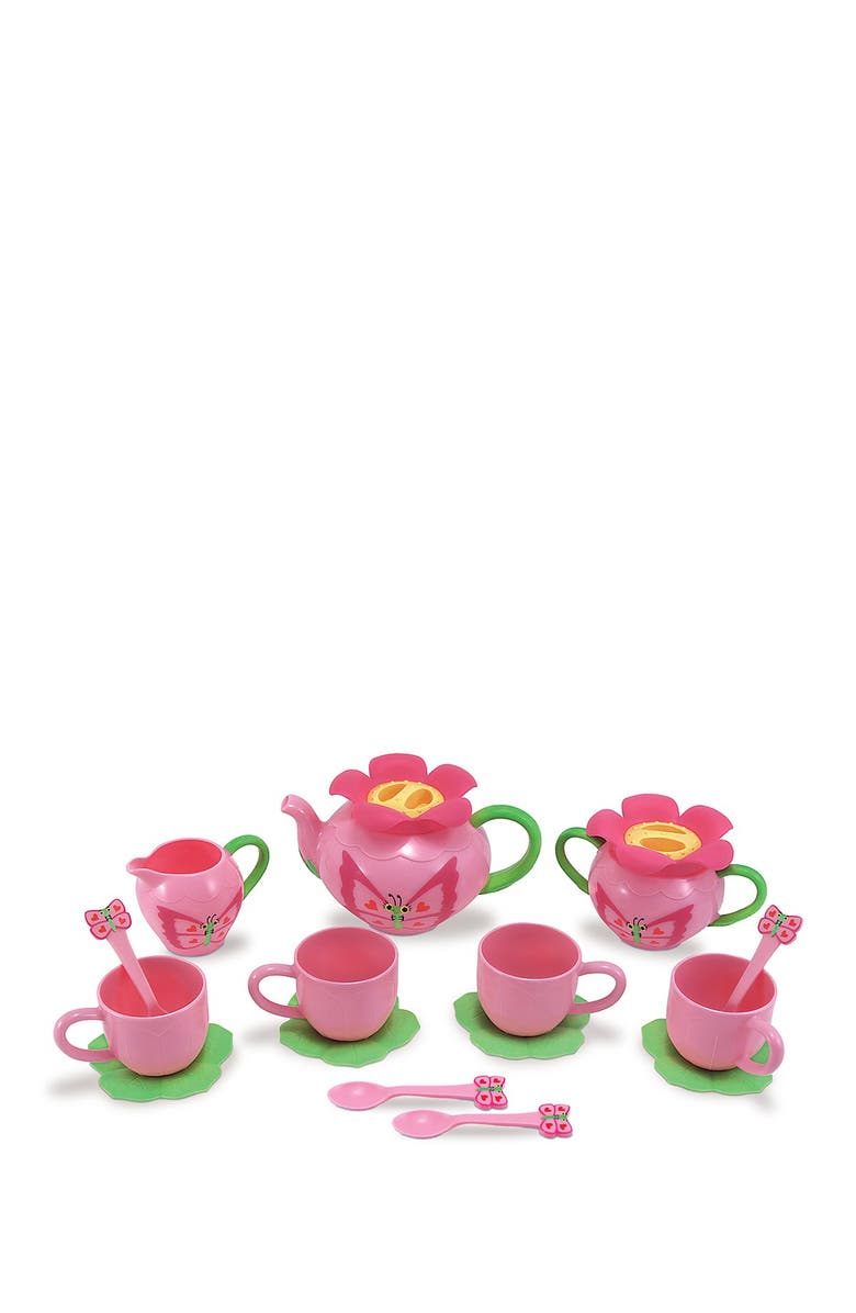 MELISSA AND DOUG Bella Butterfly Tea Set, Main, color, 000