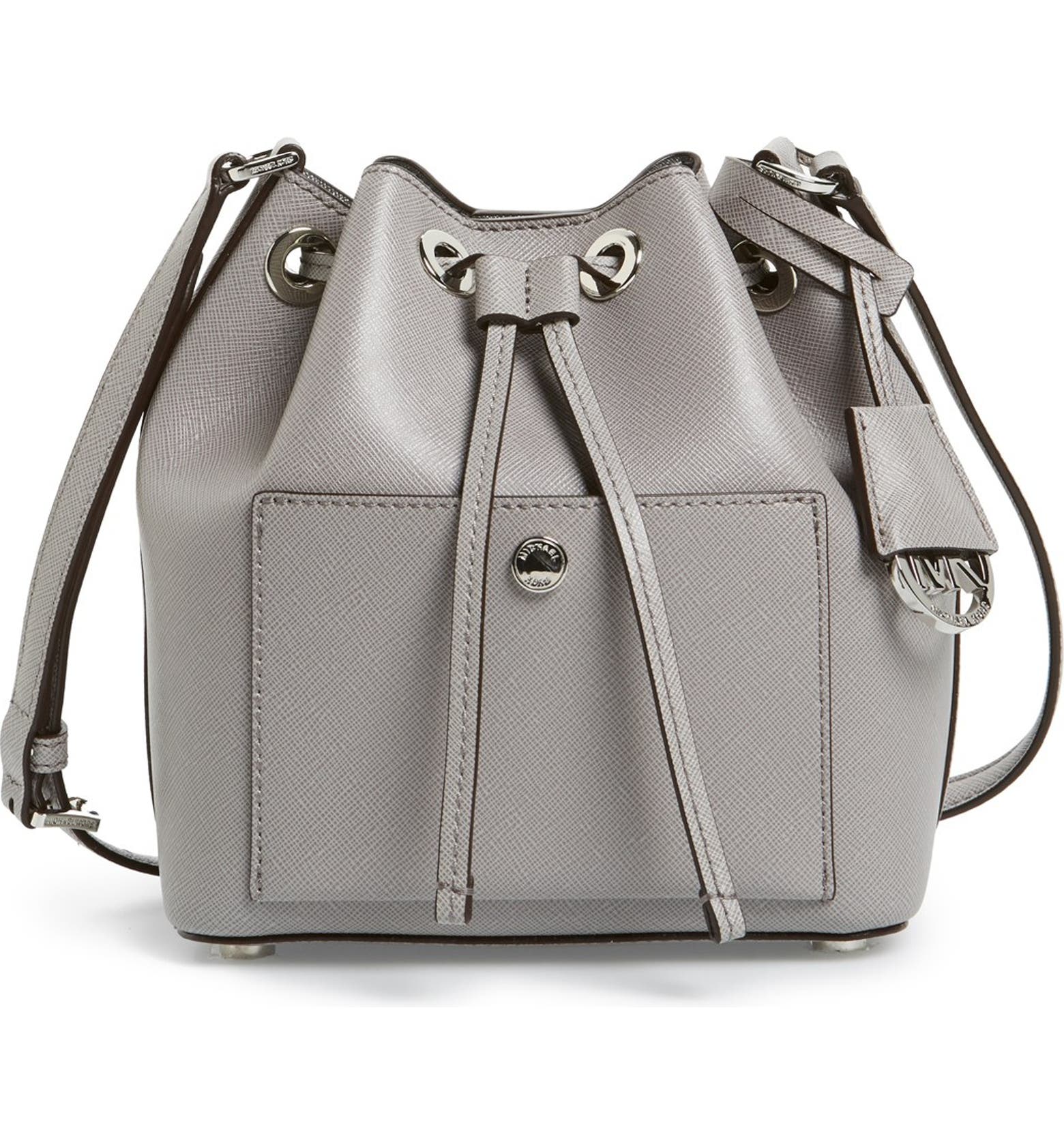 MICHAEL Michael Kors 'Small Greenwich' Leather Bucket Bag | Nordstrom