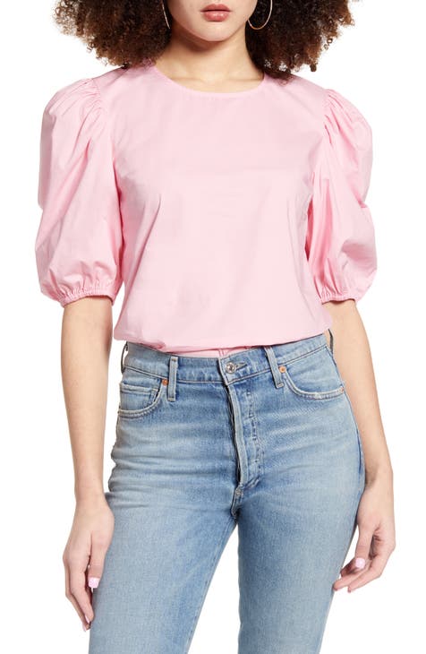 English Factory English Factory Lilac Puff Sleeve Top | lupon.gov.ph