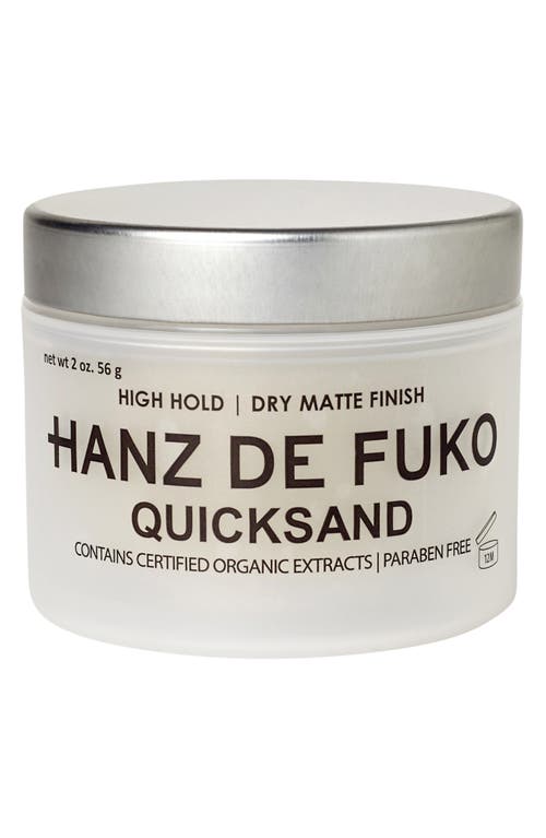 Hanz de Fuko Quicksand Hair Styling Clay