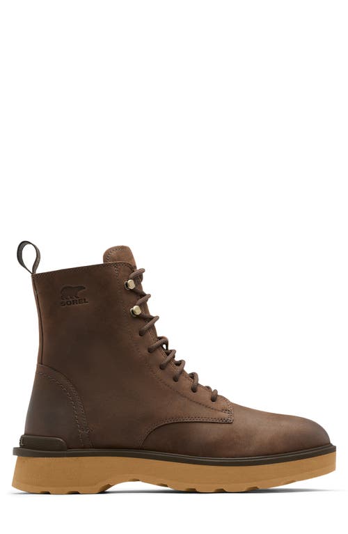 Sorel Hi-line Waterproof Lace-up Boot In Fallen/velvet Tan
