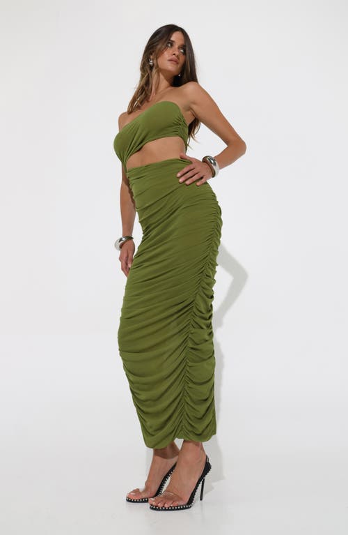 Shop By.dyln Milla Maxi Dress In Kiwi