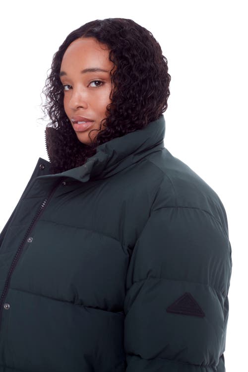 Shop Alpine North Forillon Plus Size In Deep Green