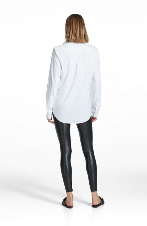 Commando Classic Button-down Shirt In White