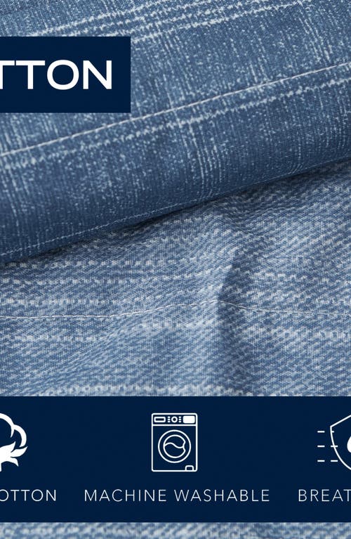 Nautica Ridgeport Open Dark Blue Quilt Set In Blue