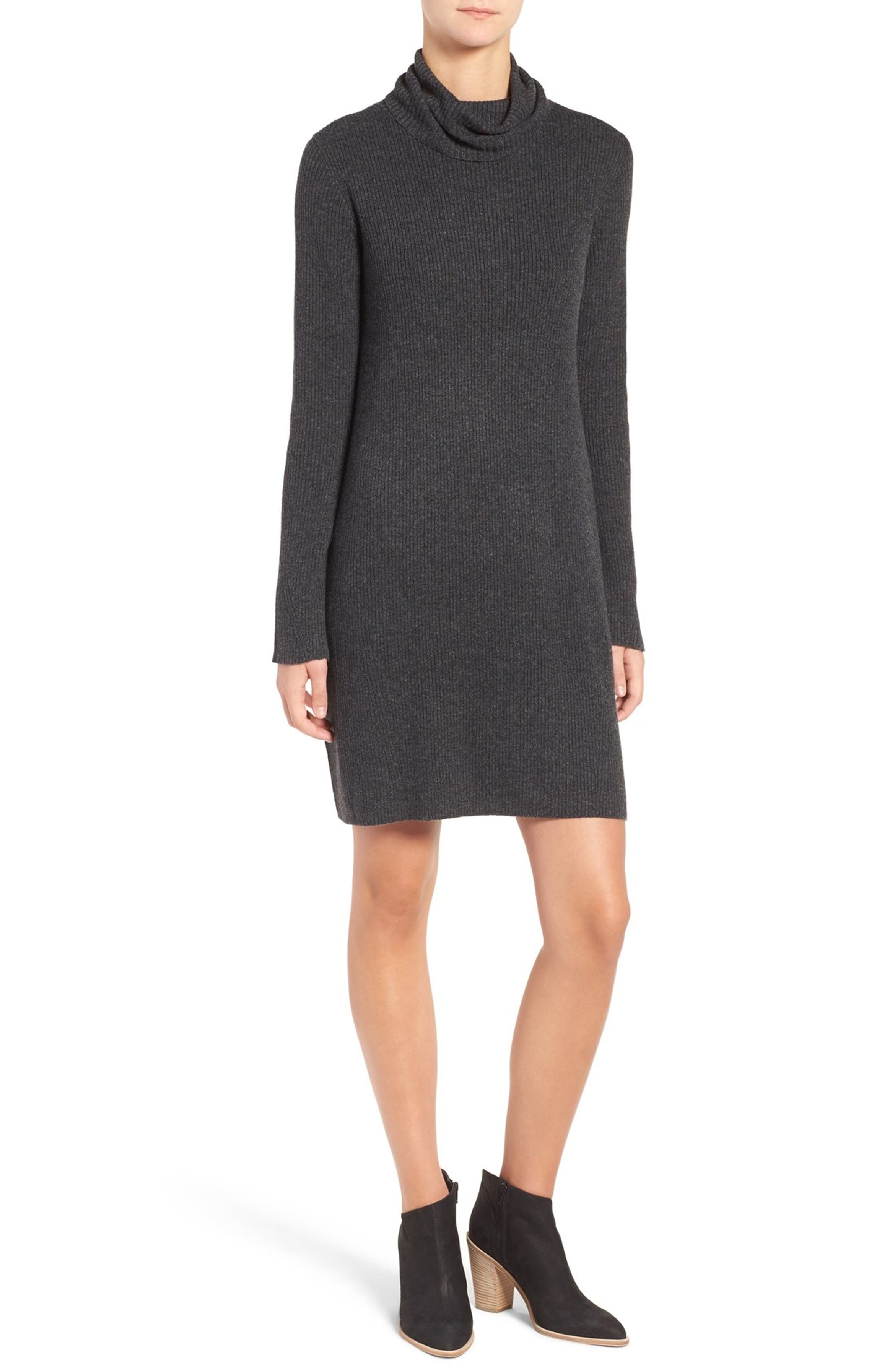 Madewell Turtleneck Sweater Dress | Nordstrom