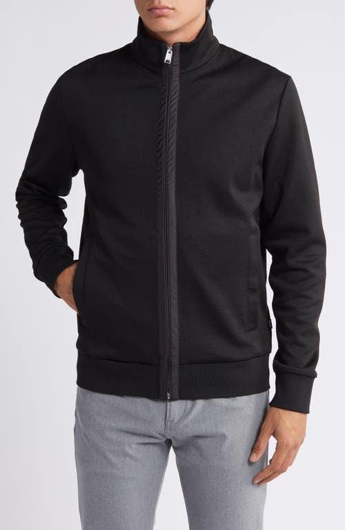 Shop Hugo Boss Boss Shepherd Track Jacket In Black