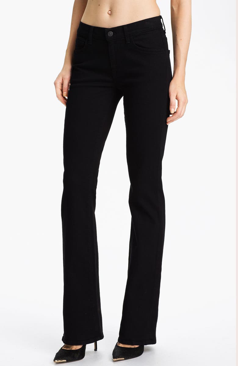 7 For All Mankind® Bootcut Stretch Jeans (Black) | Nordstrom