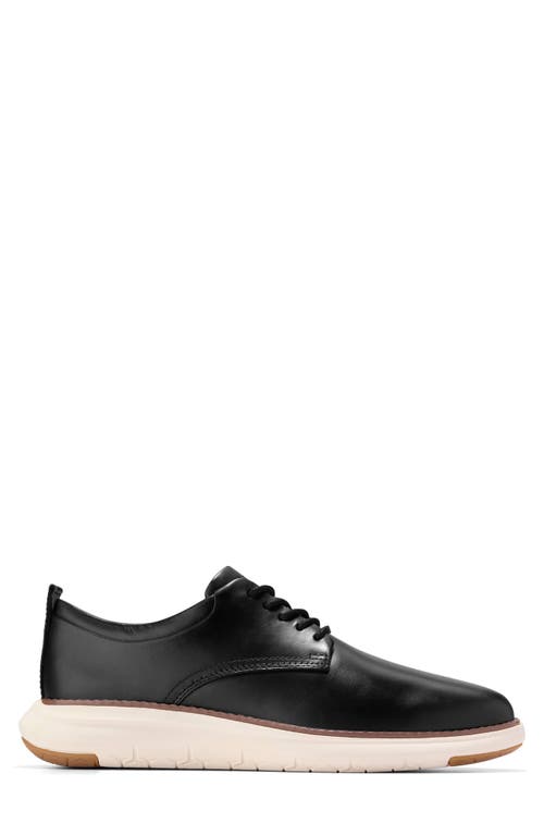 Cole Haan Grand Remix Derby In Black Smooth/ivory