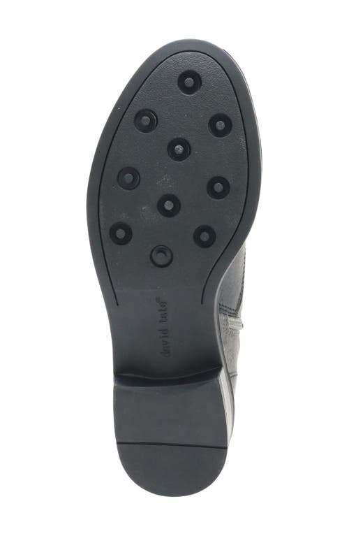 David Tate Club Water Resistant Bootie In Gray/gray Combo
