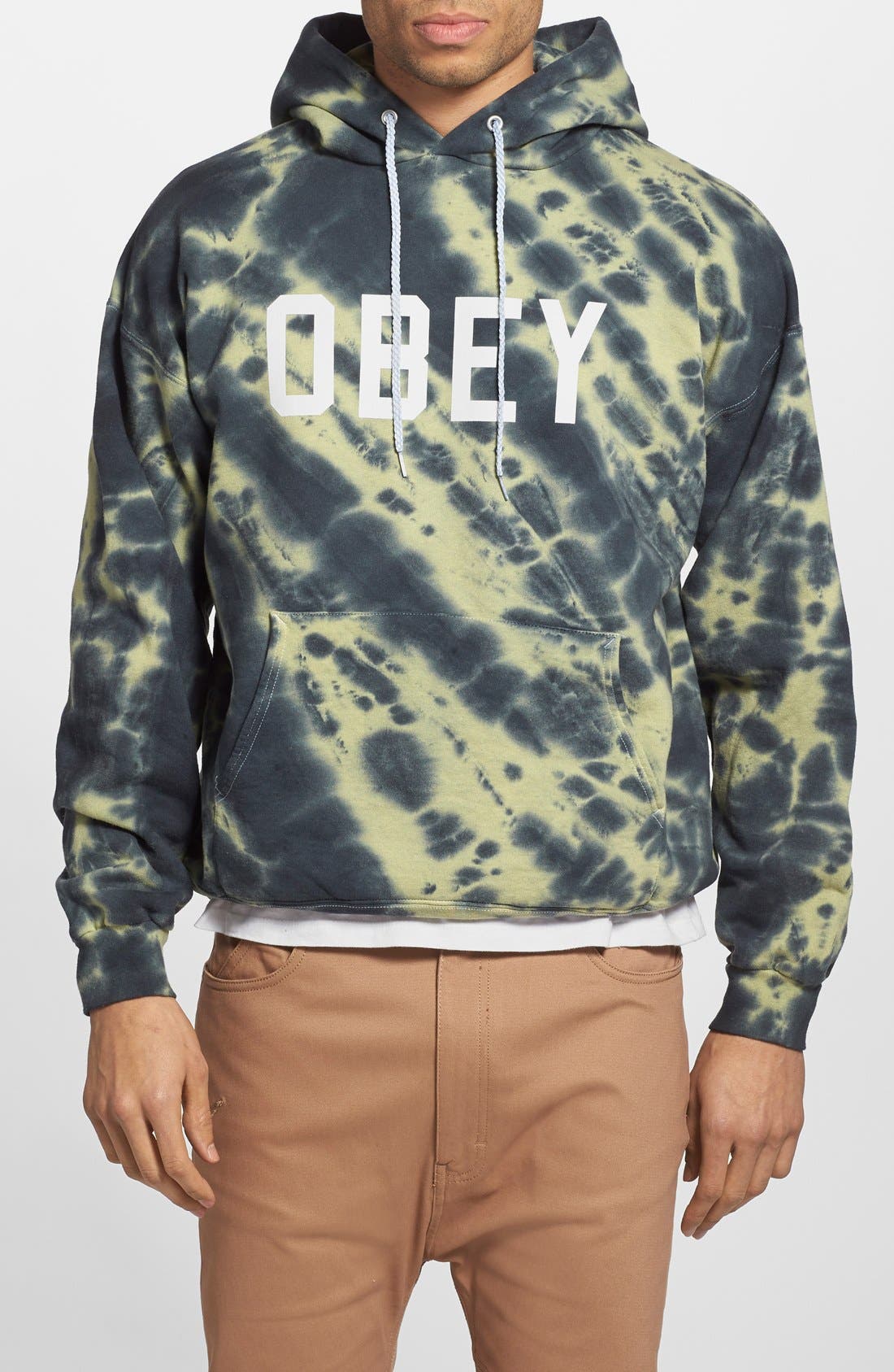 obey tie dye hoodie