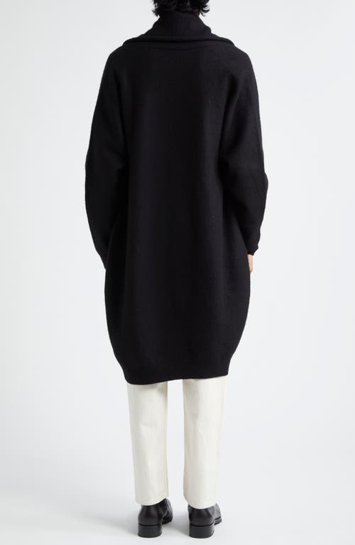 Shop Frenckenberger Wool & Cashmere Balloon Coat In Black