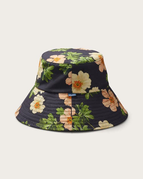 Shop Hemlock Bali Wide Brim Bucket Hat In Floral