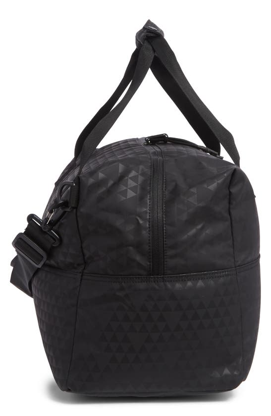Shop Hex Aspect Water Resistant Duffle Bag In Black Triangle