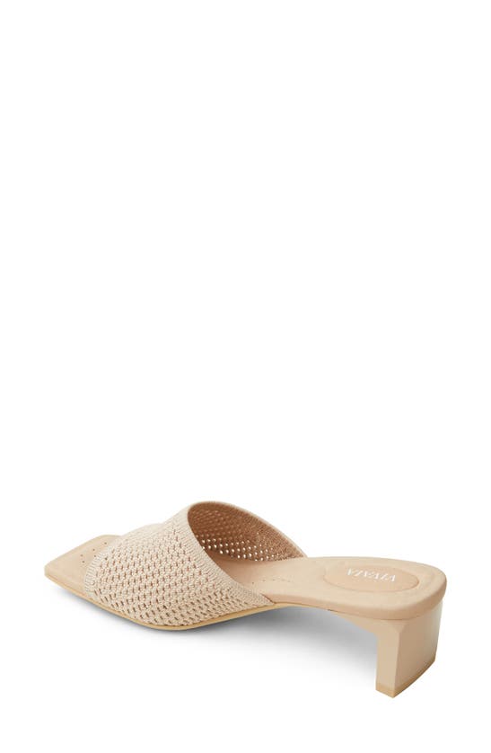 Shop Vivaia Juliet Pro Slide Sandal In Almond Mesh