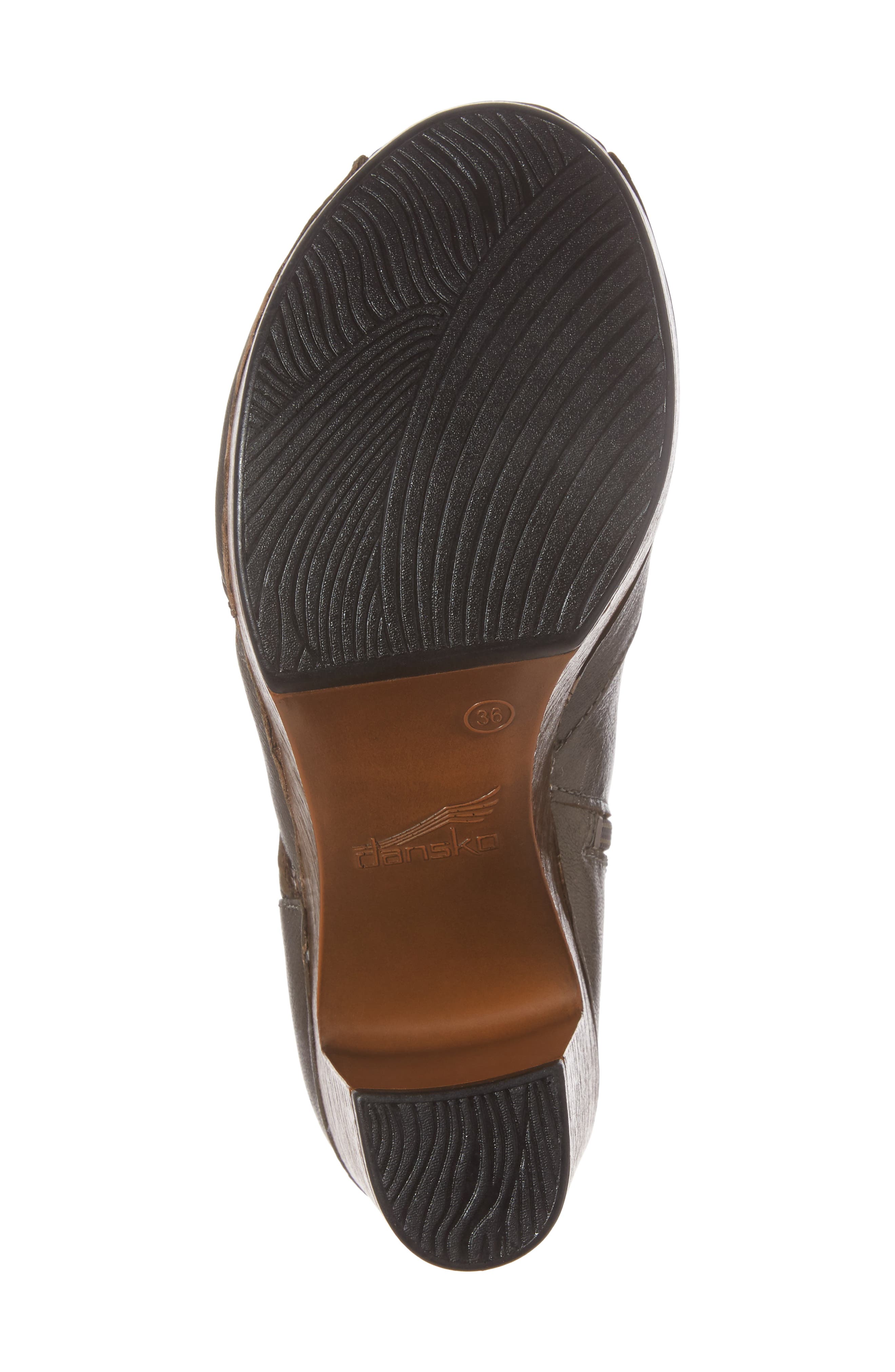dansko delphina peep toe bootie