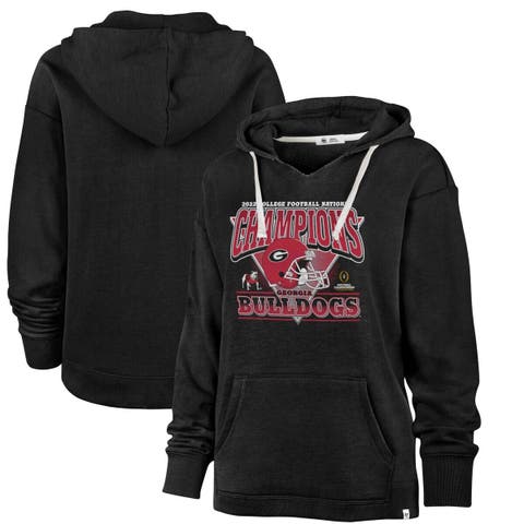 Women's '47 Oatmeal Baltimore Ravens Harper Pullover Hoodie