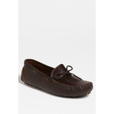 Minnetonka Leather Driving Shoe