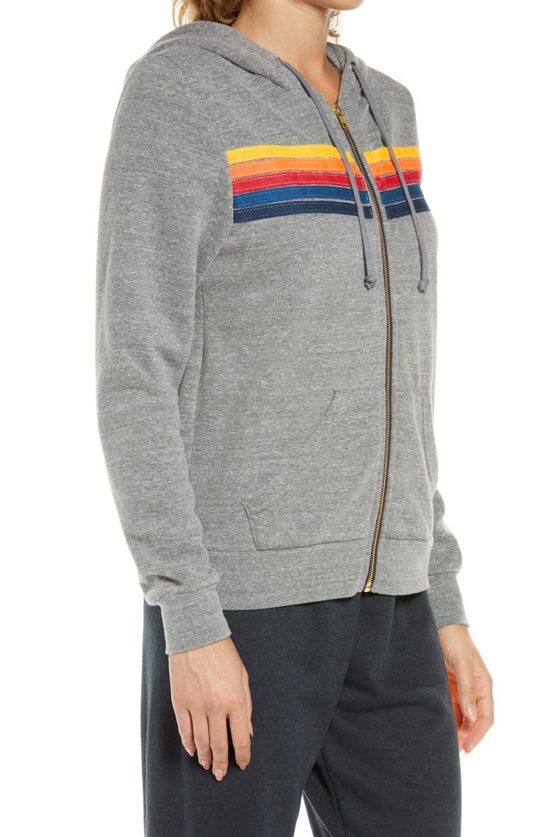 5 Stripe Hoodie Navy - Aviator Nation