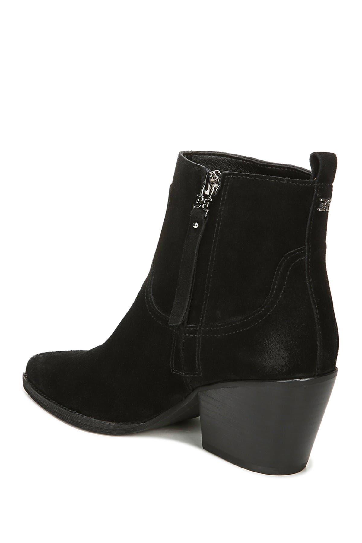 sam edelman mavis suede booties