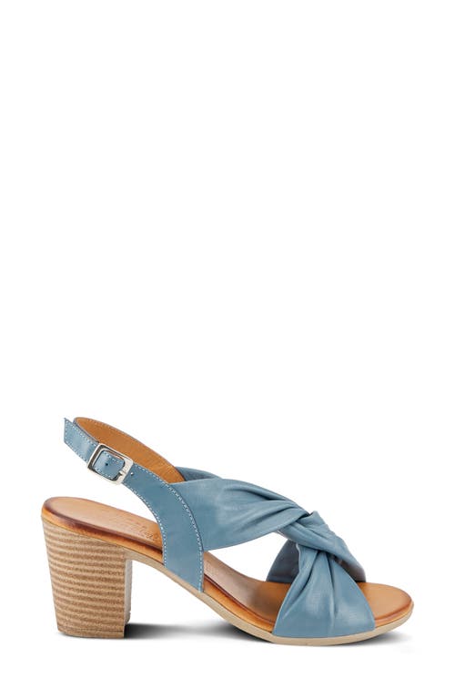 Shop Spring Step Madeleine Slingback Sandal In Blue