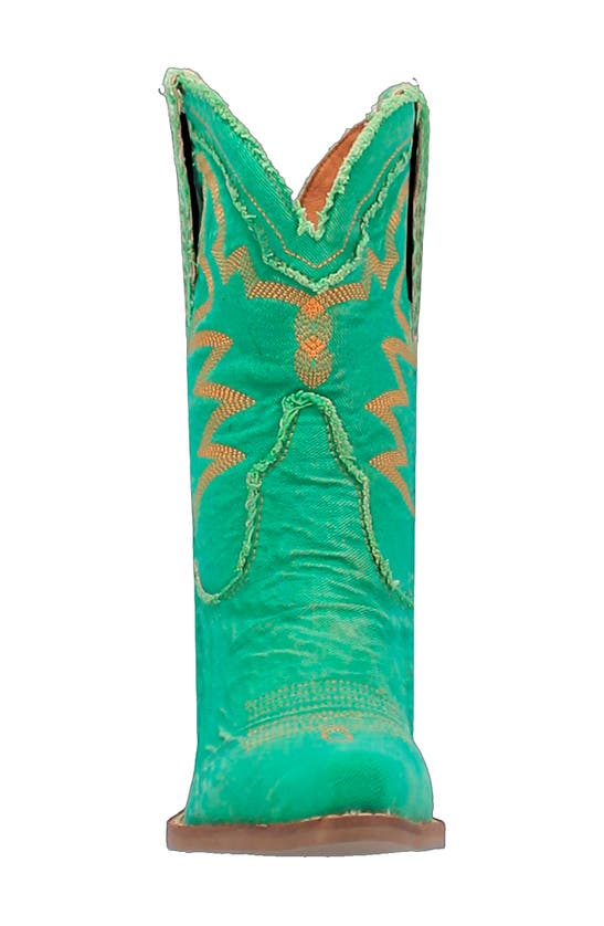 Shop Dingo Y'all Need Dolly Western Boot In Green