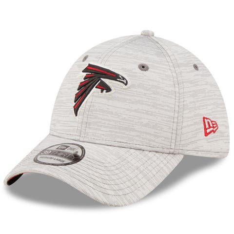 New Era Atlanta Braves Charcoal Dark Camo 39THIRTY Trucker Flex Hat
