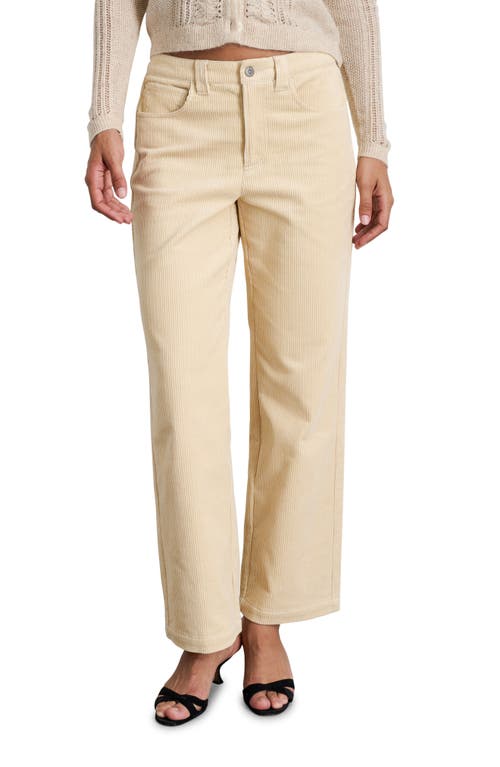 Shop Alex Mill Darci Corduroy Chinos In Light Bone