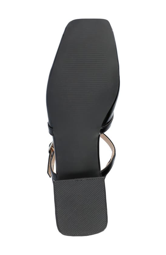 Journee Collection Gretchenn Slingback Mary Jane Pump In Black