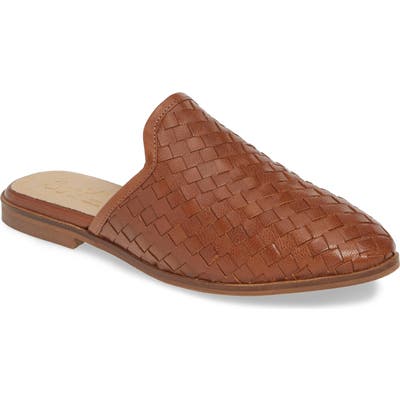 Seychelles Knickknack Woven Loafer Mule- Beige