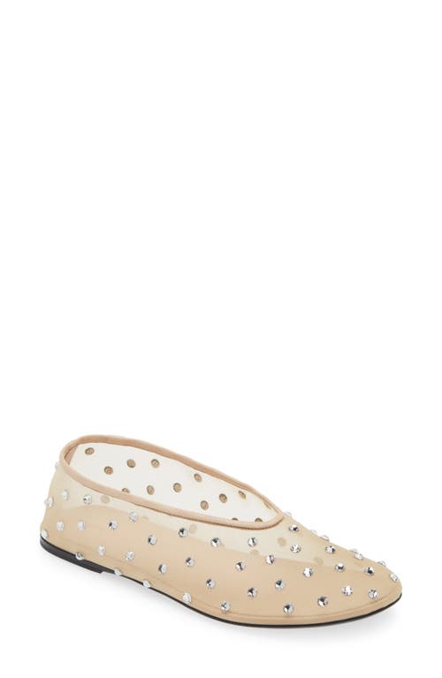 Khaite The Marcy Crystal Flat at Nordstrom,