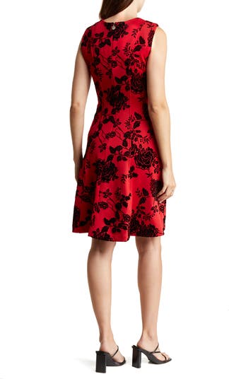 Tommy hilfiger shop black floral dress