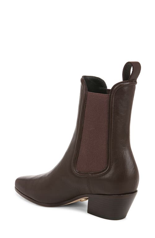 Shop Veronica Beard Lada Chelsea Boot In Espresso